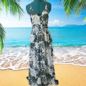 H&M maxi floral dress
